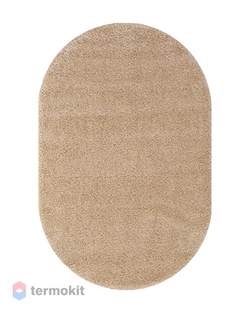 Ковёр Merinos Shaggy Ultra 60x110 овальный бежевый s600
