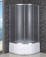 Душевой уголок Dolphin TN-109 90х90х195 28911999-101 (фабрик) Хром