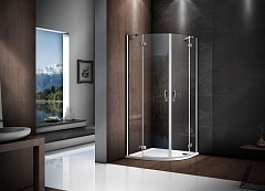 Душевой уголок Good Door SATURN 1850x900x900 хром СА00012