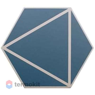 Керамогранит DNA Tiles Fancy Lines Ocean 20x23