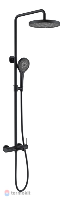 Душевая система Vincea Rim черный матовый VSFS-2RM1MB