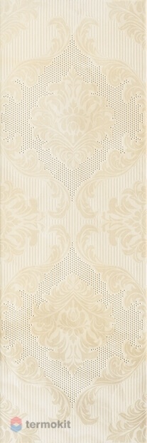 Керамическая плитка Ascot Glamourwall Onyx Baroque Dec. СД126 декор 25х75