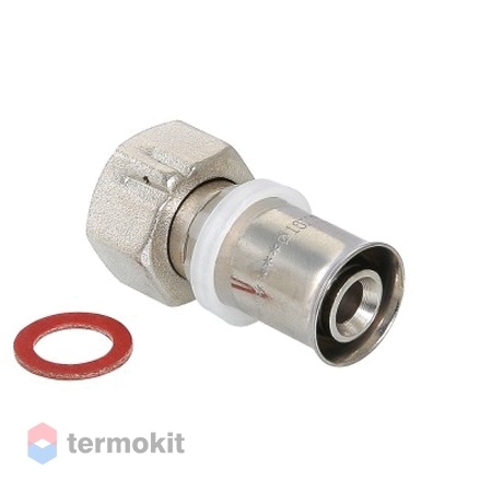 Пресс-фитинг с накидной гайкой Valtec 16 х 1/2"