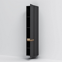 Шкаф-колонна AM.PM X-Joy 30 подвесной правый черный матовый M85ACHR0306BM Уцененная