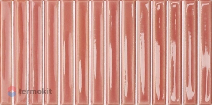 Керамическая плитка Wow Colour Notes Bars Rosemist настенная 12,5x25