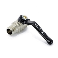 Кран шаровой Bugatti 1/2&quot; ВН (рычаг из алюминия) серия Arizona 06050007