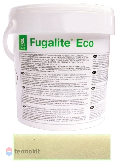 Затирка Kerakoll Fugalite Eco эпоксидная 100 Neutro (3 кг ведро)