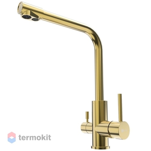 Смеситель для кухни Lemark Expert золото LM5061G