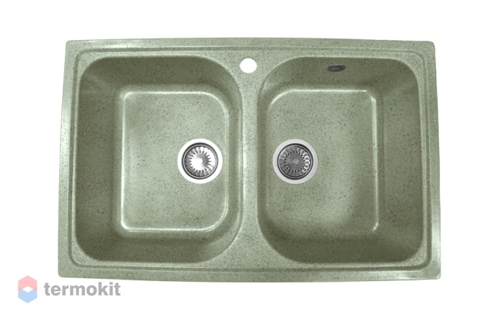 Мойка для кухни AquaGranitEx M-15 салатовый M-15 (303)