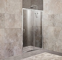 Душевая дверь BelBagno Unique 1100х1950 хром UNIQUE-BF-1-110/125-C-Cr