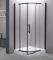 Душевой уголок ESBANO 2000x900x900 черный ESUGD7015B