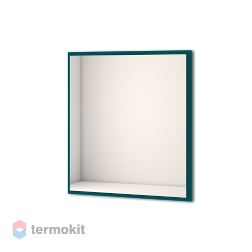 Зеркало Cezares TIFFANY 98 с LED подсветкой, антизапотеванием Blu Petrolio 45048