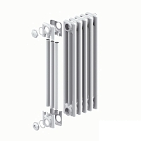 Стальной трубчатый радиатор Zehnder Charleston 3057/14 с боковым подключением 1/2 (Кронштейн в комплекте)