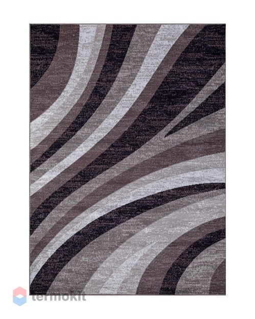 Ковёр Merinos Silver 180x450 прямоугольный серый/пурпурный d234