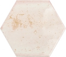Керамическая плитка Ribesalbes Hope Rose Hex Glossy настенная 15x17.3