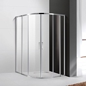 Душевой уголок CEZARES MOLVENO 1950x1300х1200 хром MOLVENO-RH-22-130/120-C-Cr-IV