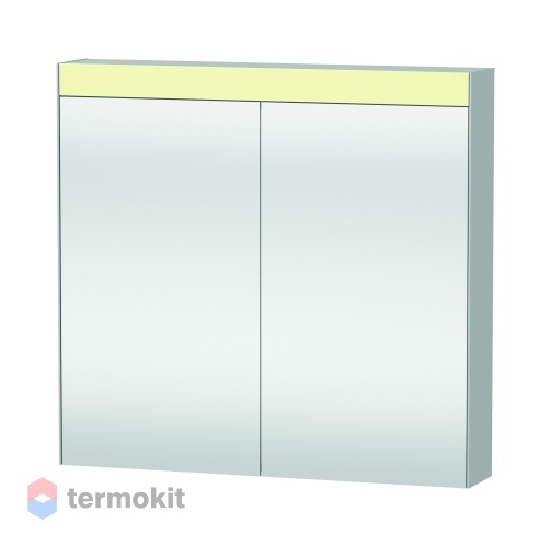 Зеркальный шкаф Duravit Light & Mirrors 80 с подсветкой белый глянец LM7841000000
