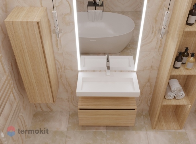 Раковина-столешница Armadi Art FLAT 80 859-080