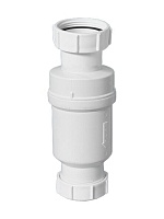 McAlpine Сифон с сухим гидрозатвором ВР 1 1/2 x 50 (компр.соед)