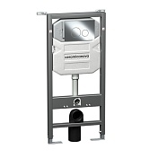 Инсталляция для унитаза Ceramica Nova Envision с клавишей смыва Round хром CN1001CH