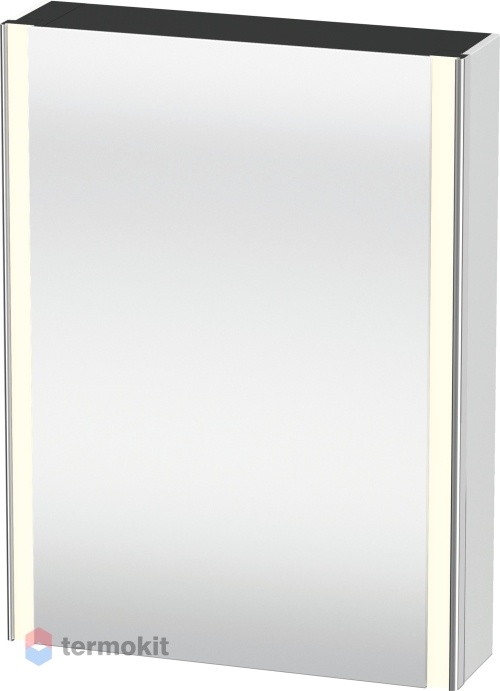 Зеркальный шкаф Duravit XSquare 60 с подсветкой белый XS7111R1818