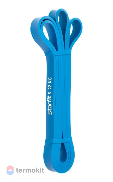 Эспандер многофункциональный Starfit ES-802 ленточный 5-22 кг, 208х2,2 см, синий