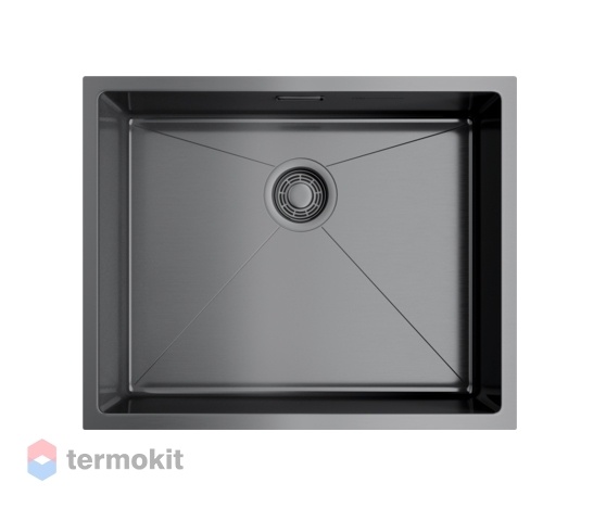 Мойка для кухни Omoikiri Taki 54-U/IF-GM вороненая сталь 4973107
