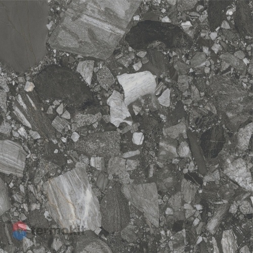 Керамогранит Fanal Stone River Black Nplus 89,8x89,8