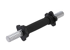 Гриф гантельный Starfit BB-105 35 см, d25 мм, металлический, с пластиковыми замками