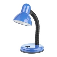 Настольный светильник ЭРА N-120-E27-40W-BU Синий