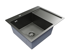 Мойка для кухни Mixline Pro L черный графит 552926