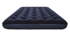 Надувной матрас Bestway Flocked Air Bed Air Pump Double 191х137х22 см электронасос 67287