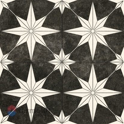 Керамогранит Navarti Star Antic Black Pre 45x45