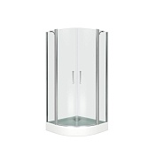 Душевой уголок Good Door Pandora 1850х900х900 Хром ПД00079