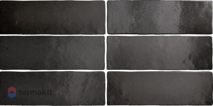 Керамическая плитка Equipe Magma 24962 Black Coal настенная 6,5x20