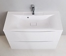 База под раковину Belbagno MARINO напольная MARINO-900-2C-PIA-BL-P Bianco Lucido
