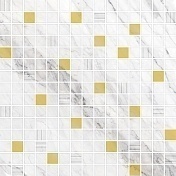 Керамическая плитка Eurotile Ceramica Calacatta 925 мозаика 32,5x32,5