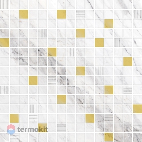 Керамическая плитка Eurotile Ceramica Calacatta 925 мозаика 32,5x32,5