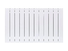 БиМеталлический радиатор Rifar SUPReMO 500 \ 12 секций \ с боковым подключением