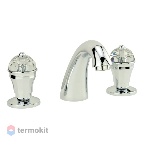 Смеситель для раковины Migliore PRESTIGE CRYSTAL на 3 отверстия 30858