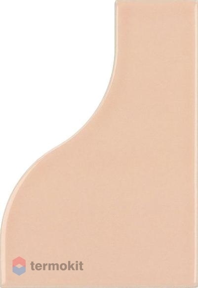 Керамическая плитка Equipe Curve 28846 Pink Gloss настенная 8,3x12