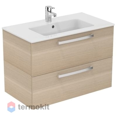 Тумба под раковину Ideal Standard TEMPO 80 подвесная Дуб E3242OS