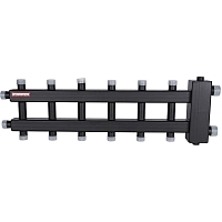 ROMMER Коллектор (дублер компакт) с гидроразделителем на 3+3+1 контура  до 60 кВт