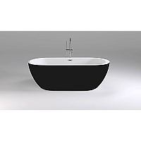 Акриловая ванна Black&White Swan 1700x800 SB105 Black