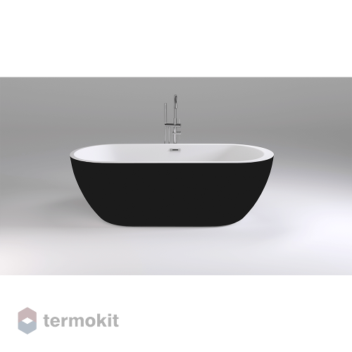 Акриловая ванна Black&White Swan 1700x800 SB105 Black