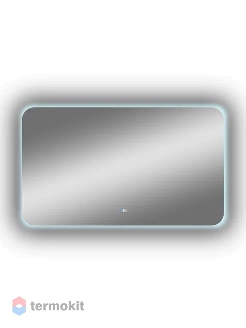 Зеркало Континент Burzhe medium 120 с подсветкой, антизапотеванием белый ЗЛП2291
