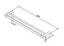 Полотенцедержатель AM.PM Inspire 50 см A50335400