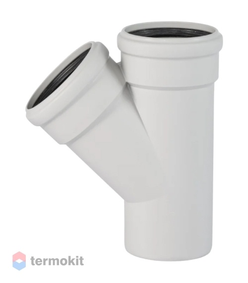 Ostendorf Тройник SKEA 100x100/45° шумопоглощающий для внутренней канализации