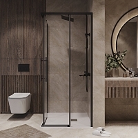 Душевой уголок Niagara Nova 1950x800x800 черный матовый NG-6828-34BLACK