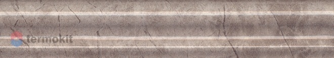 Керамическая плитка Kerama Marazzi Мерджеллина Коричневый BLD009 Бордюр 3х15